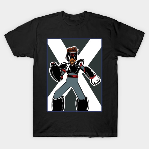 Malcolm X: Hero Reincarnated T-Shirt by Mlamoth